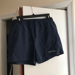 Outdoor Voices Navy Doing Things Shorts